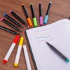 PATIKIL 10 Pack Orange Gray Dry Erase Markers Pen Ink
