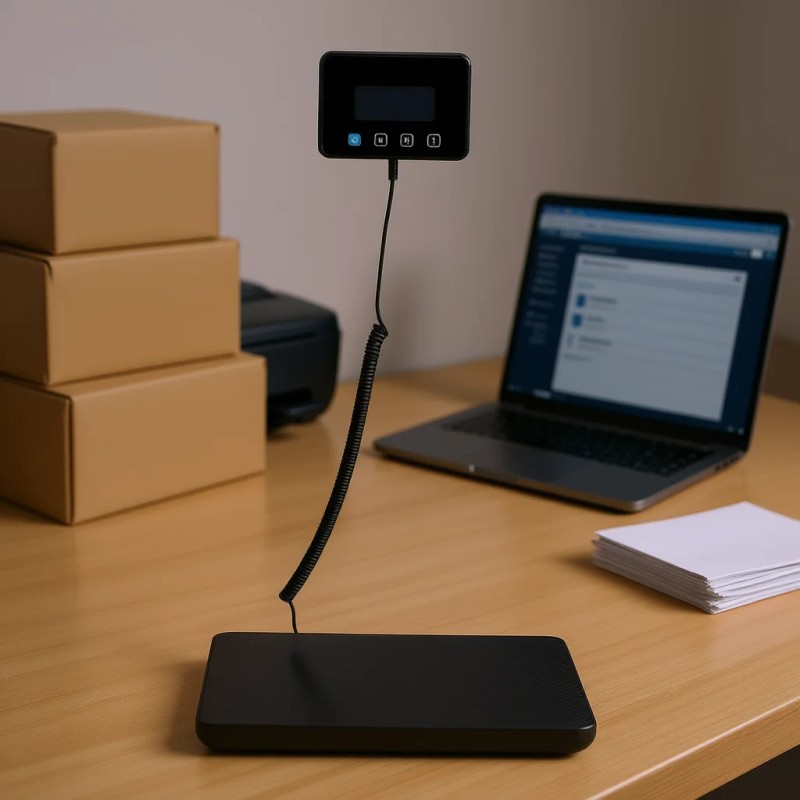 Dual Accuracy Postal Scale 200 Kg Lcd Display Hold Function
