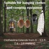 Travel Essentials Laundry Detergent Sheets with Portable Clothesline - Travel