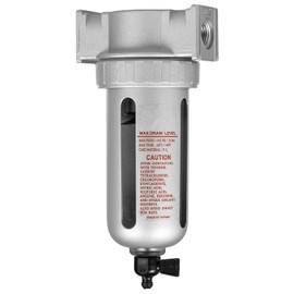 1/4" Compressed Air In Line Moisture/Water Filter Trap