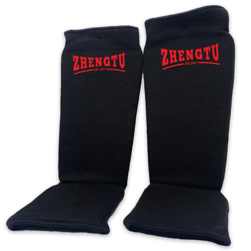 ZHENGTU Legers, Boxing, Foot Support, Kickboxing, Leg Guard, Shin Guards,