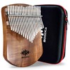 Moozica Kalimba 21 Keys Solid Koa Wood, Single Solid Wood