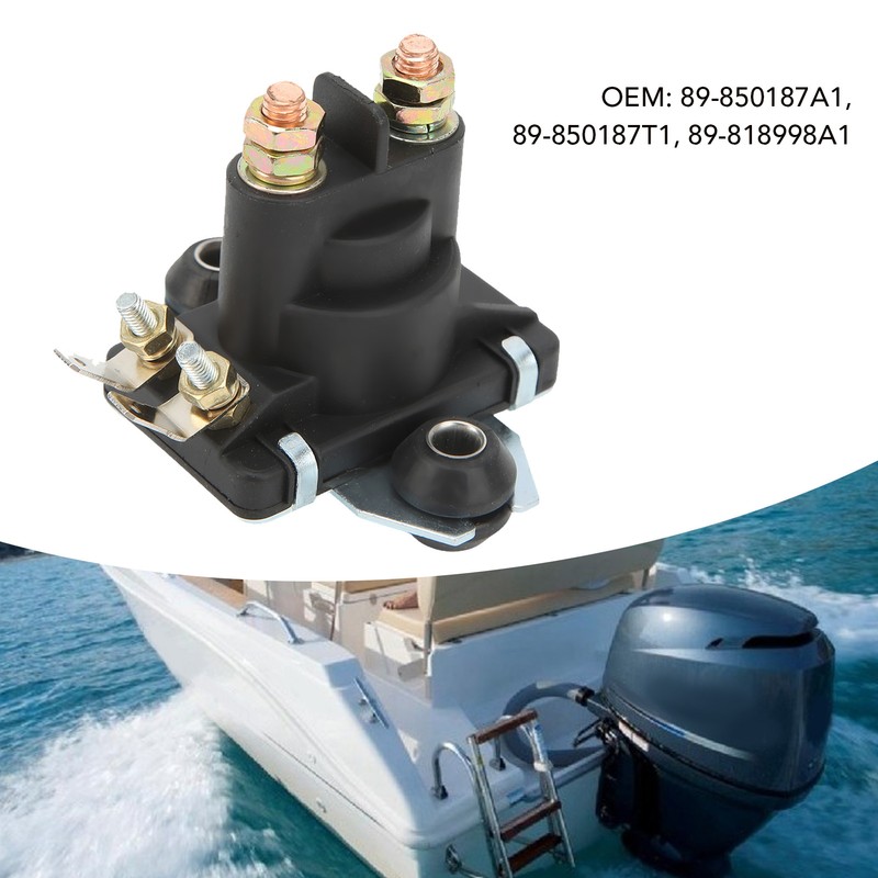 Starter Electromagnetic Relay 89‑850187A1 Replacement For Marine 89‑818997A1 89‑818997A2