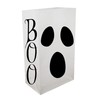 LumaBase 52112 Bags Plastic Luminarias, Ghost