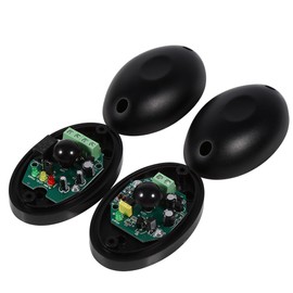 Single Beam Infrared Sensor,Photoelectric Infrared Detector Alarm for Gate Door Window Home Security System School Office Building Hospital