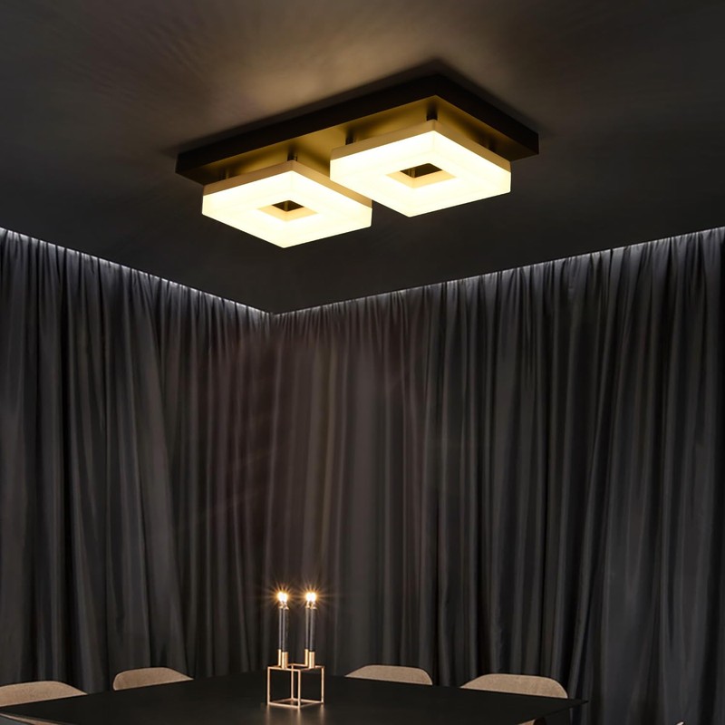 Anmaice 35cm 24Watt Flush Mount led Ceiling Light fixtures.Modern Ceiling