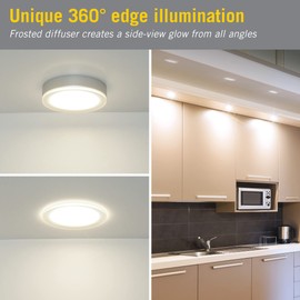 Armacost Lighting EdgeVue Under Cabinet LED Puck Light 3000K 223120