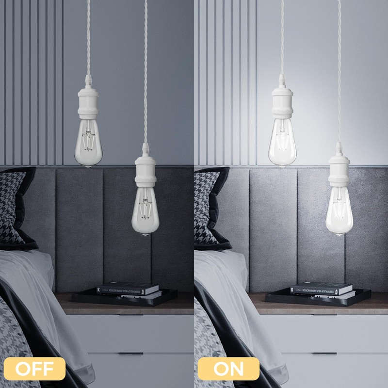 Fiabtool Universal H-Type Modern Pendant Track Lights Kit with 3