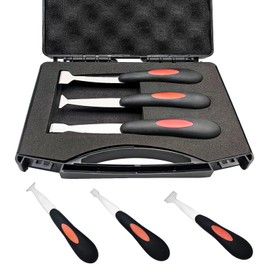BOVIEER Windshield Urethane Scraper Tool Kit, Car Glass Bottom Glue Remover Tools, Windshield Removal Tool Set for Removing Glass Residues