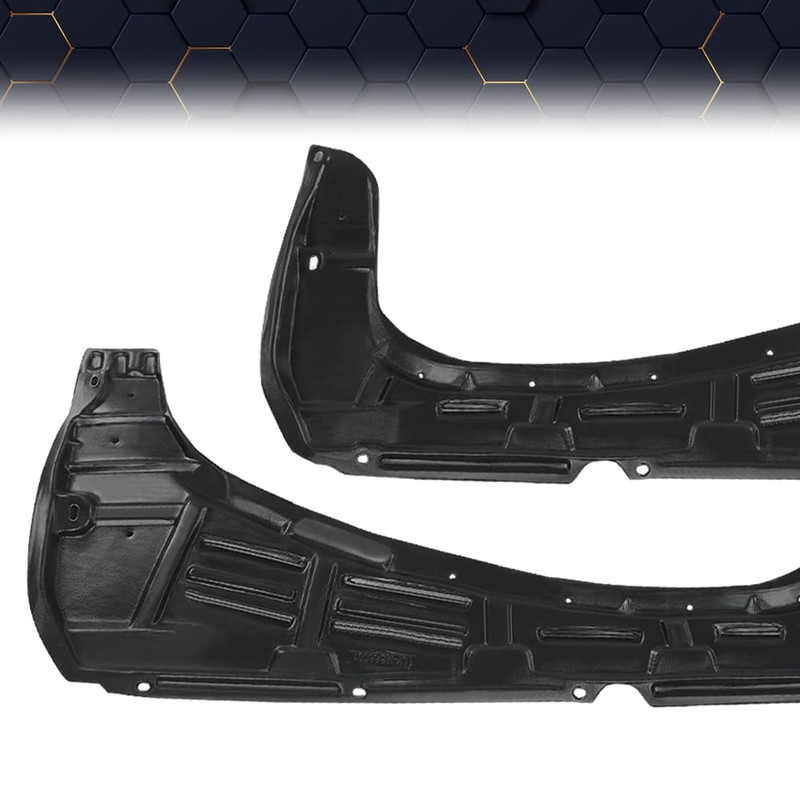 PIT66 Front Engine Splash Shield Compatible with 2007-2012 Nissan Versa