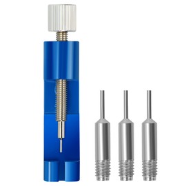 Watchmaker Tool Set Watch Strap Tool Set Watch Strap Shortening Tool Watch Tool Pin Remover for Watch Strap Replacement, blue, simple