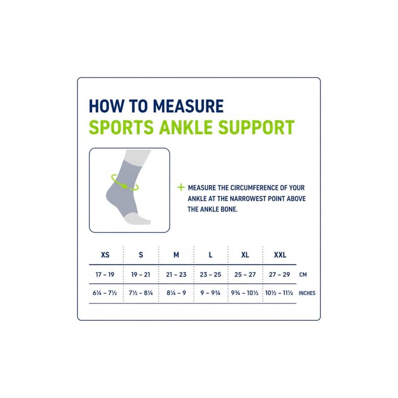 BAUERFEIND Sp.Ankle Support,All-Black,li,XL