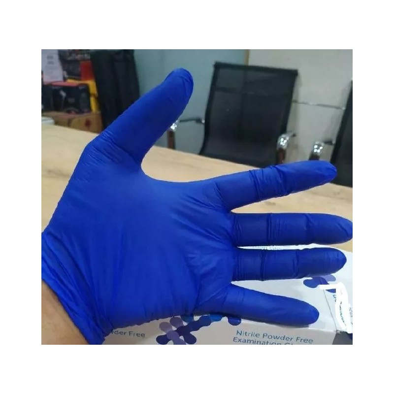 Cramberry Guantes Nitrilo Cranberry Azul Cobalto Grande 300pz
