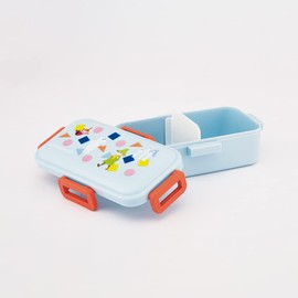 Skater PFLB6AG-A Lunch Box, 18.9 fl oz (530 ml), Moomin, Anime 23, Antibacterial, Fluffy, Domed Lid, For Women, Made in Japan