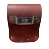 Low-Pro Leather Tape Measure Holder (3" Dark Brown)