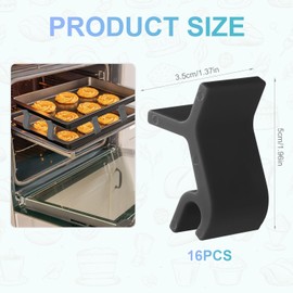 24pcs Baking Sheet Stackers, Layered Stacking Holder Space-Saving Tray Stackers Reusable Baking Pan Tray Dividers Multipurpose Cookie Sheet Stacking Clips for Kitchen Freeze Dryer Trays Accessories