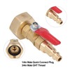 Rv Blow Out Plug Adapter, Sprinkler Blow Out Adapter, Brass