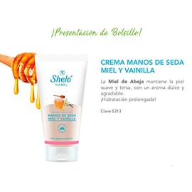 Sheló NABEL Crema De Manos De Seda, Miel Y Vainilla