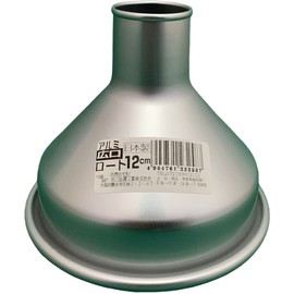 Taniguchi Metal Wide Mouth Aluminum Root, 4.7 inches (12 cm), Made in Japan, Silver