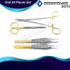 ODM German 24 PC Oral Dental Surgery Extracting Elevators Forceps