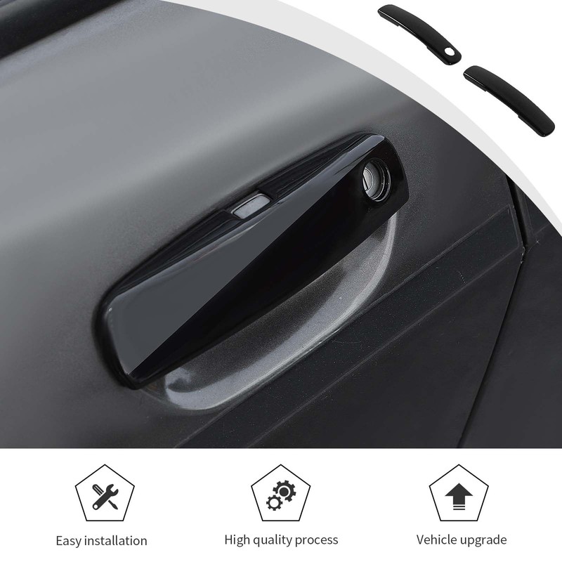 Voodonala for Challenger Door Handle Cover Trim Embellishment Fit for