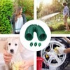 7.5M Coiled Water Hose Retractable Water Pipe Sprayer Connector Garden