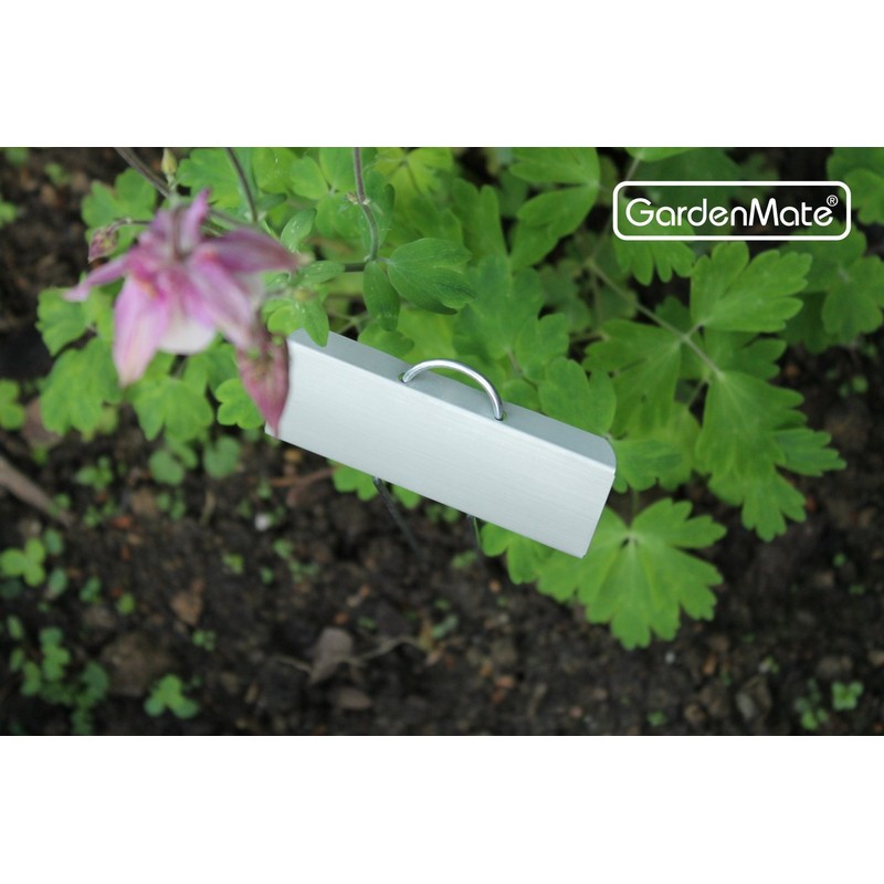 GardenMate - Etiquetas metálicas para Plantas, 25-Pack 11.5'' Large