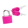 Tiardey 8 Pcs Travel Padlocks Luggage Locks Colored Padlocks with