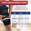 Doctor Developed Thigh Compression Sleeve for Women and Men, Breathable