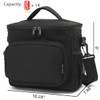 FlowFly Insulated Lunch Bag Adult Lunch Box Large Cooler Tote