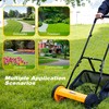 Walensee 16-Inch 5-Blade Push Reel Lawn Mower, Cordless Manual Reel