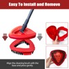 Scrub Brush, 2 Pack Spin Scrub Brush Replacement Head, Stiff