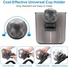 Accmor Stroller Cup Holder, Universal Cup Holder, 360° Rotatable Large