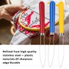 Pack of 6 Wire Loop, Button Hook, Button Hook and