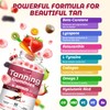 Sugar Free Tanning Gummies for Women, Supports Radiant Tan &