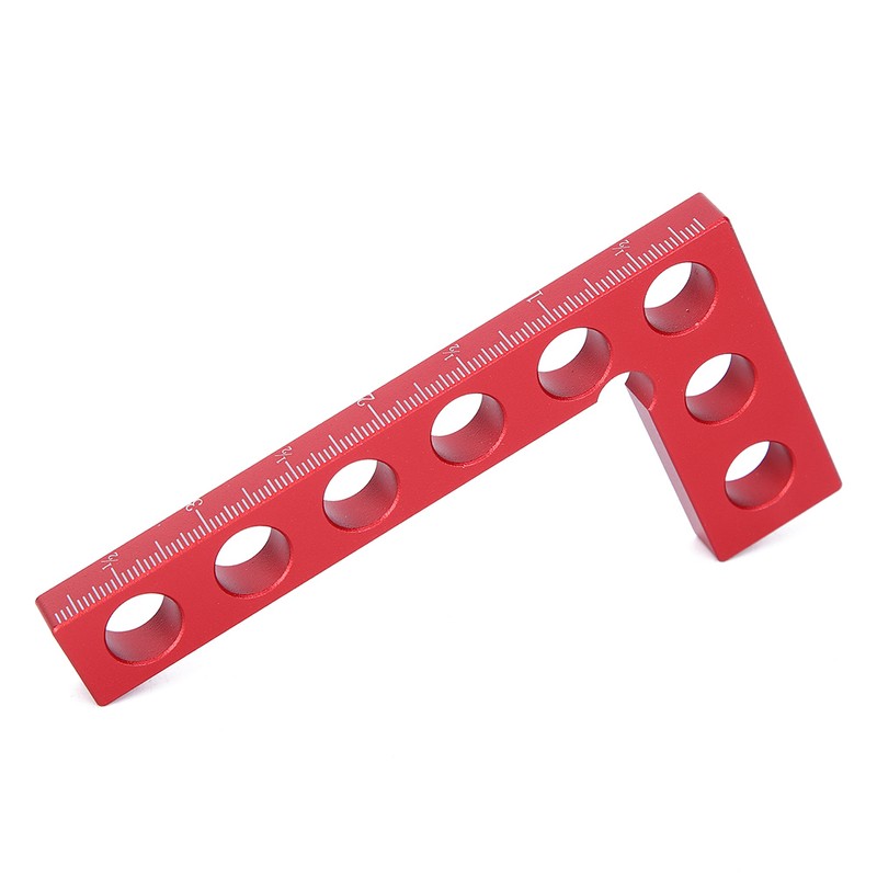 90 Degree Positioning Squares Right Angle Ruler Woodworking Tools Inch