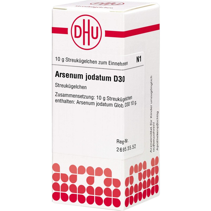 Arsenum Iodate D 30 Globules 10 g