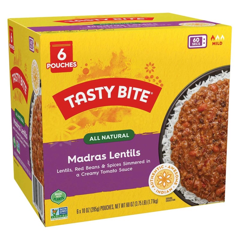 Tasty Bite Madras Lentils 10 oz., 6 ct.