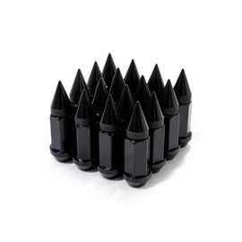 SuperATV M12x1.5 Spike Lug Nuts Compatible with RZR/General 1000 / Ranger XP 900-1000 / Can Am X3 / Kawasaki Teryx/Pioneer 1000 / Honda Talon | Fierce Custom Look That Will Elevate Your Style