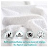 Linens World 100% Cotton Small Double Mattress Protector-Non- Allergenic &