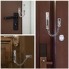 HLOMVE Sliding Chain Door Guard Lock with Security Spring Anti-Theft