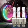 Valve Led 10 Tapones Led Valvula Llanta Auto Moto Bicicleta