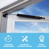 Wright Products V1020BL Standard Duty Pneumatic Closer, Black