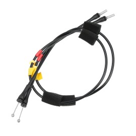 X Autohaux 2 Pcs Left Right Side Rear Door Upper Latch Release Cable for Ford F150 F250