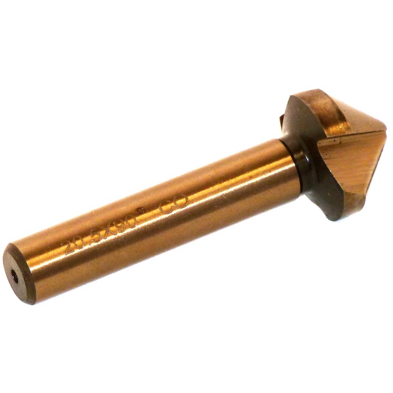 PeTools, 6-Piece Stainless Steel Countersink Set (6.3-20.5 mm) HSS-E Co5