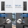 Knobonly 6 Pack Brushed Satin Nickel Door Lever Privacy Door
