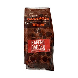 Batangas Brew, Kapeng Barako 100% Philippine Coffee 300g/10.58oz, Pack of 1