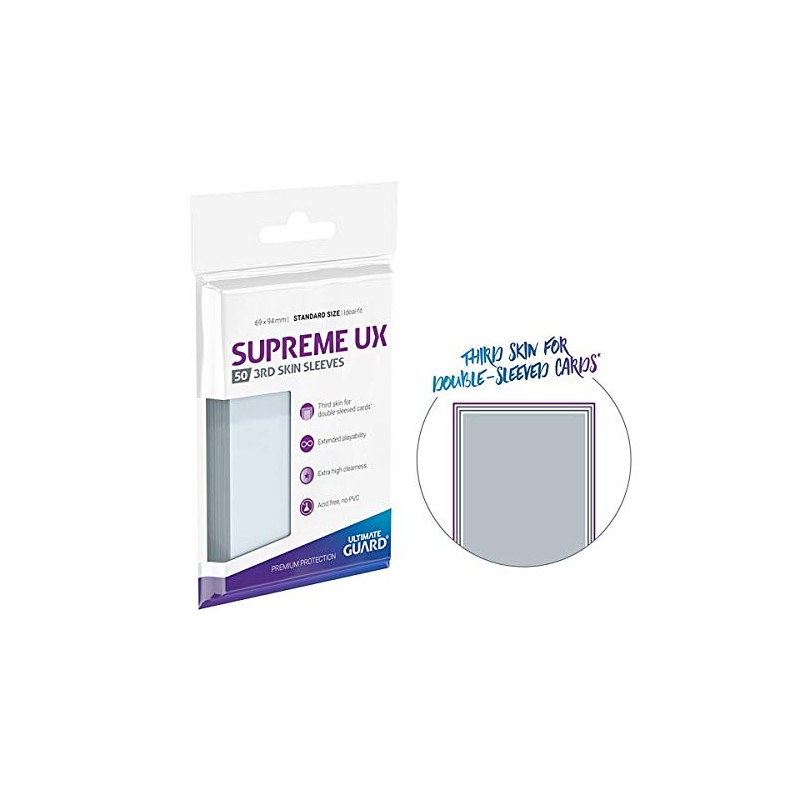 Ultimate Guard Supreme UX Oversleeve Standard Size (Pack of 50)