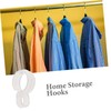 Levemolo 60pcs Wind Buckle Household Fixed Button Clothes Hanger Fixing