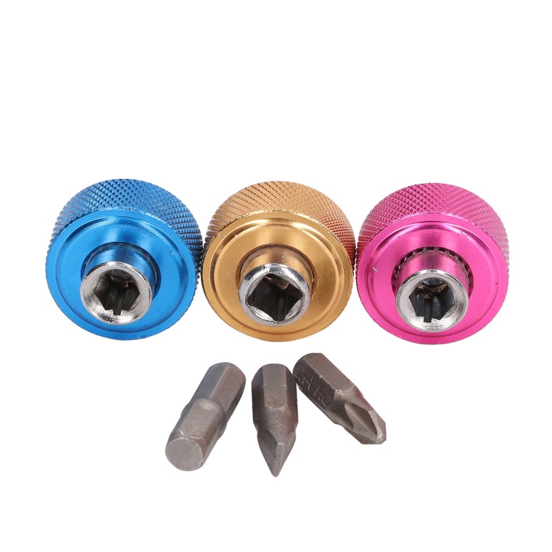 3pcs Short Screwdriver Cross Flat Head Screwdrivers Universal for Repairing